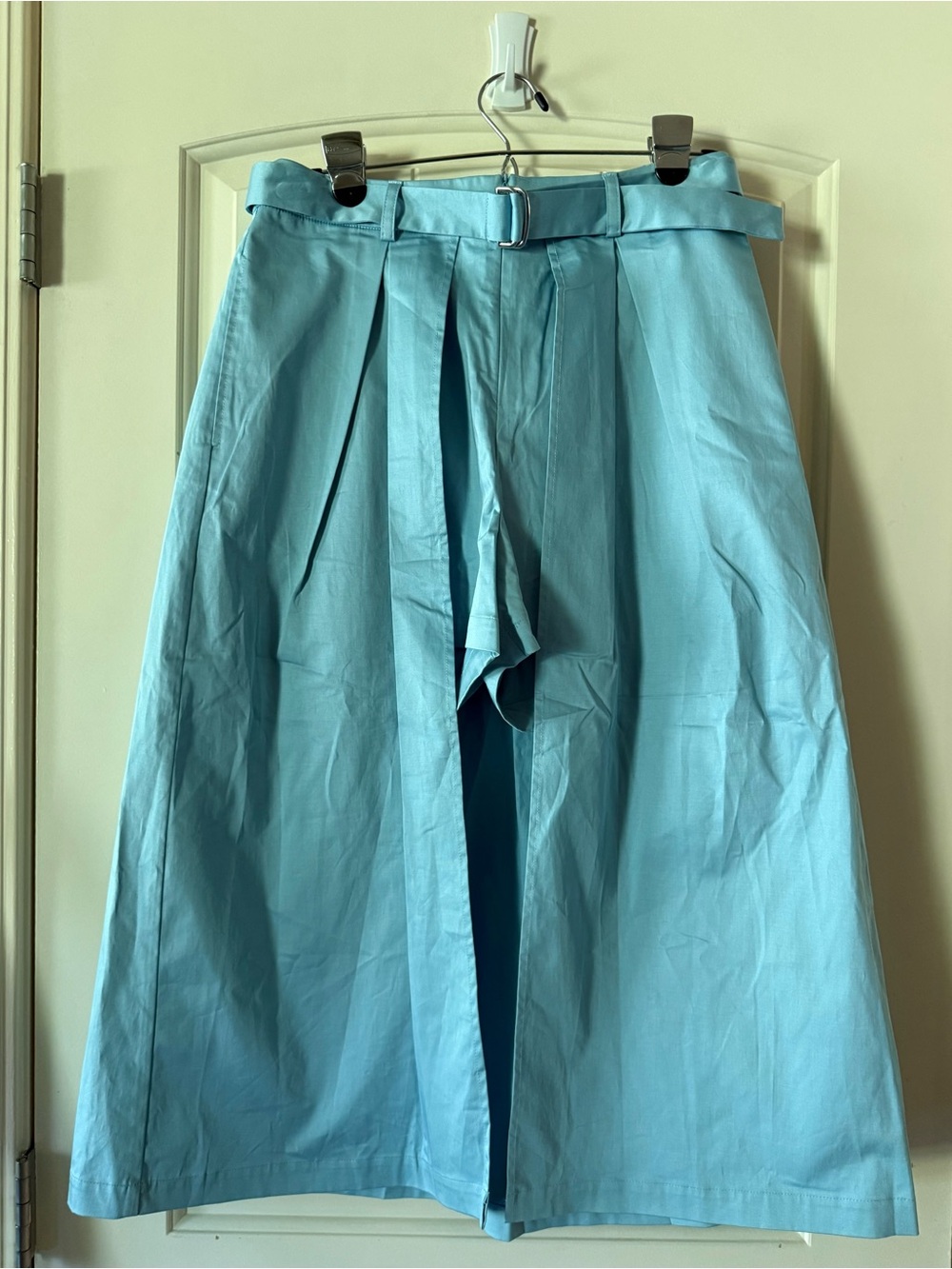 The Drop Women's Sky Blue Hybrid Skirt with Shorts - Picture 3 of 12